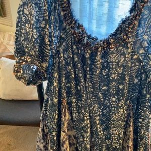 Free People blue dress